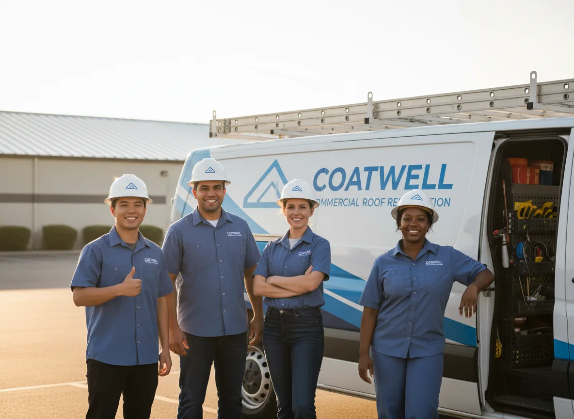 Commercial roof coating company in Breaks, VA